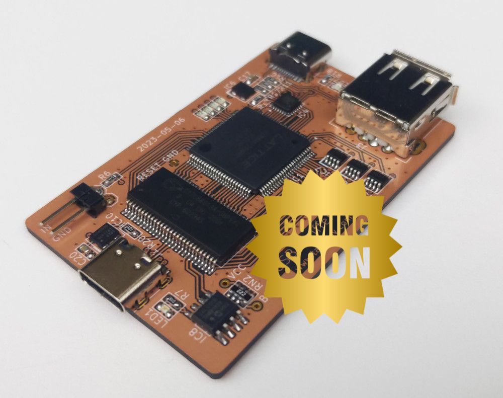 USB Sniffer (LS/FS/HS) with Wireshark interface